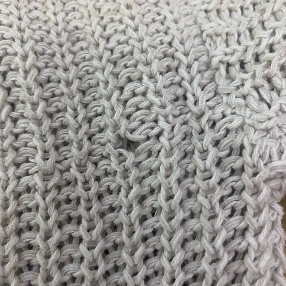 PINK Victoria's Secret Light Gray Knit Cardigan - Picture 5 of 9